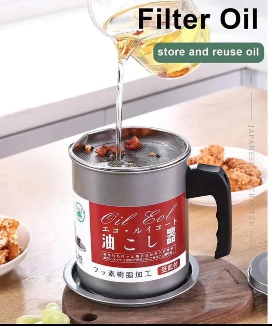 Oil Filter Pot - Describings