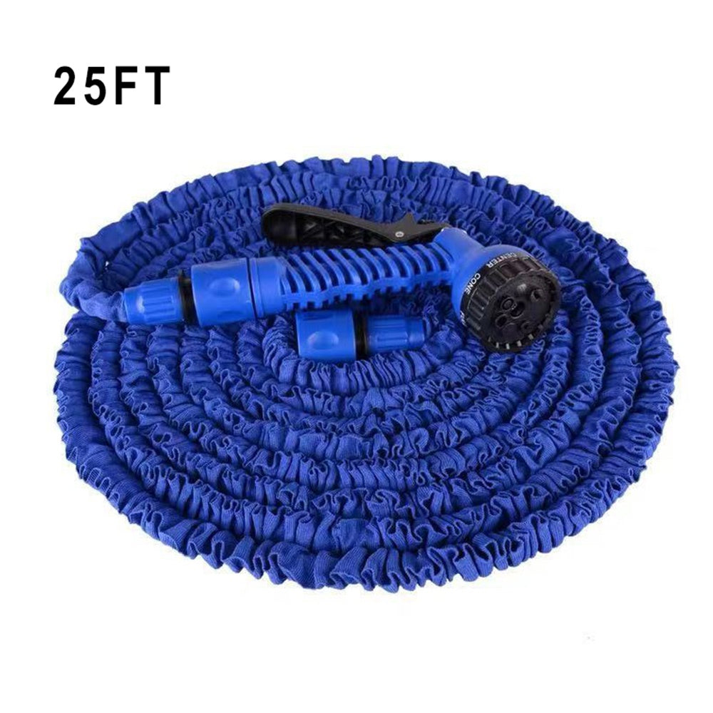 Expandable Garden Hose with Spray Nozzle - Describings