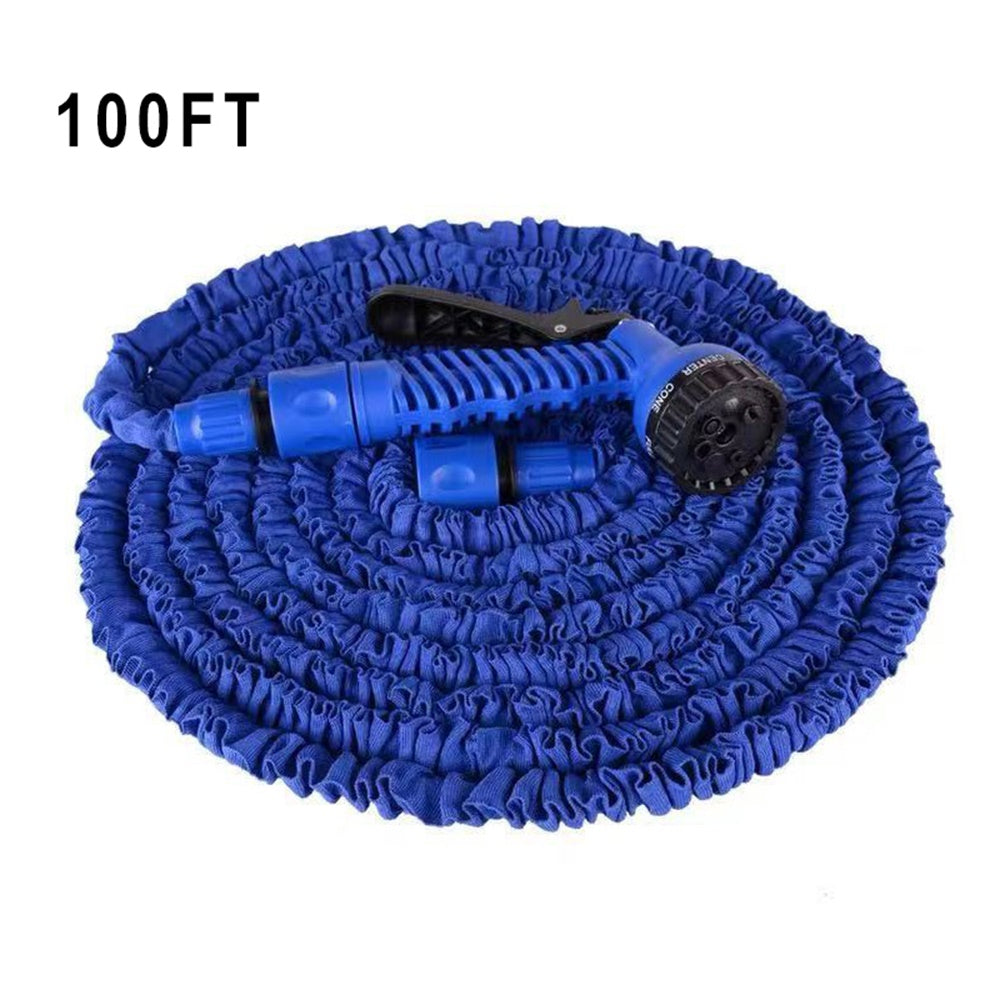 Expandable Garden Hose with Spray Nozzle - Describings
