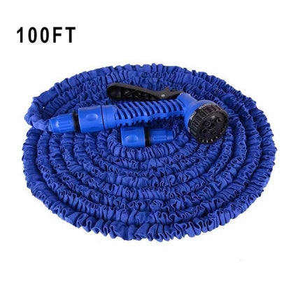 Expandable Garden Hose with Spray Nozzle - Describings