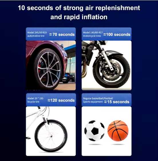 PortableElectricAirPump - Describings