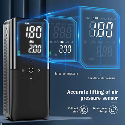 Portable Electric Air Pump - Describings