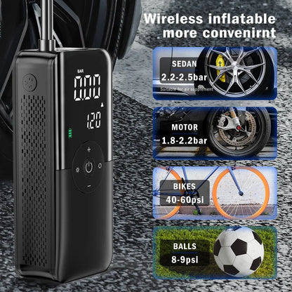 Portable Electric Air Pump - Describings
