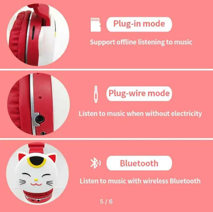 Children's Cartoon Headphones - Describings