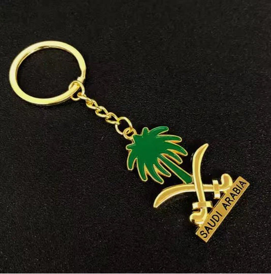 Saudi Arabia Key Ring - Describings