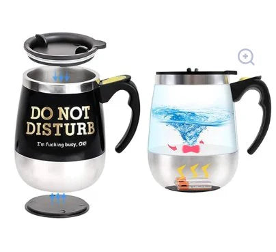 Self Stirring Mug - Describings