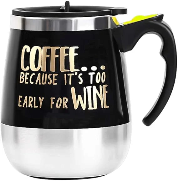 Self Stirring Mug - Describings