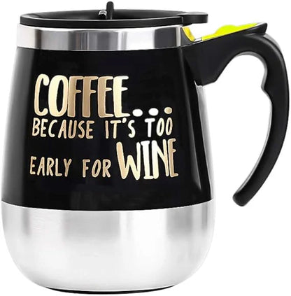 Self Stirring Mug - Describings