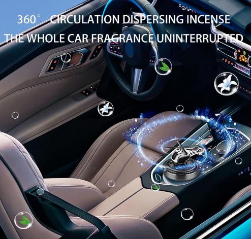 Solar Helicopter Car Air Freshener - Describings