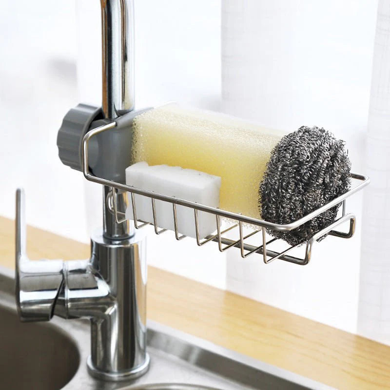 Stainless Steel Faucet Shelf - Describings