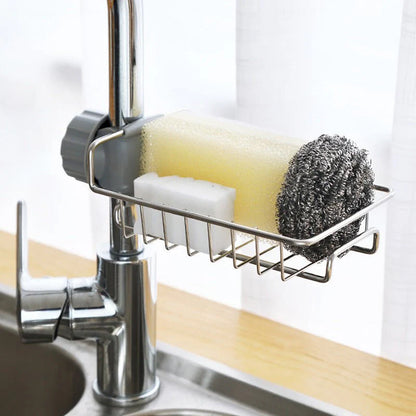 Stainless Steel Faucet Shelf - Describings