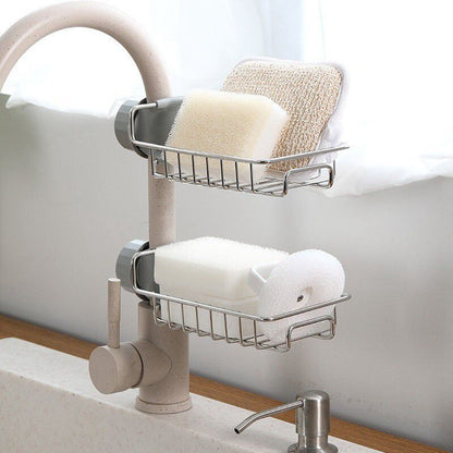 Stainless Steel Faucet Shelf - Describings