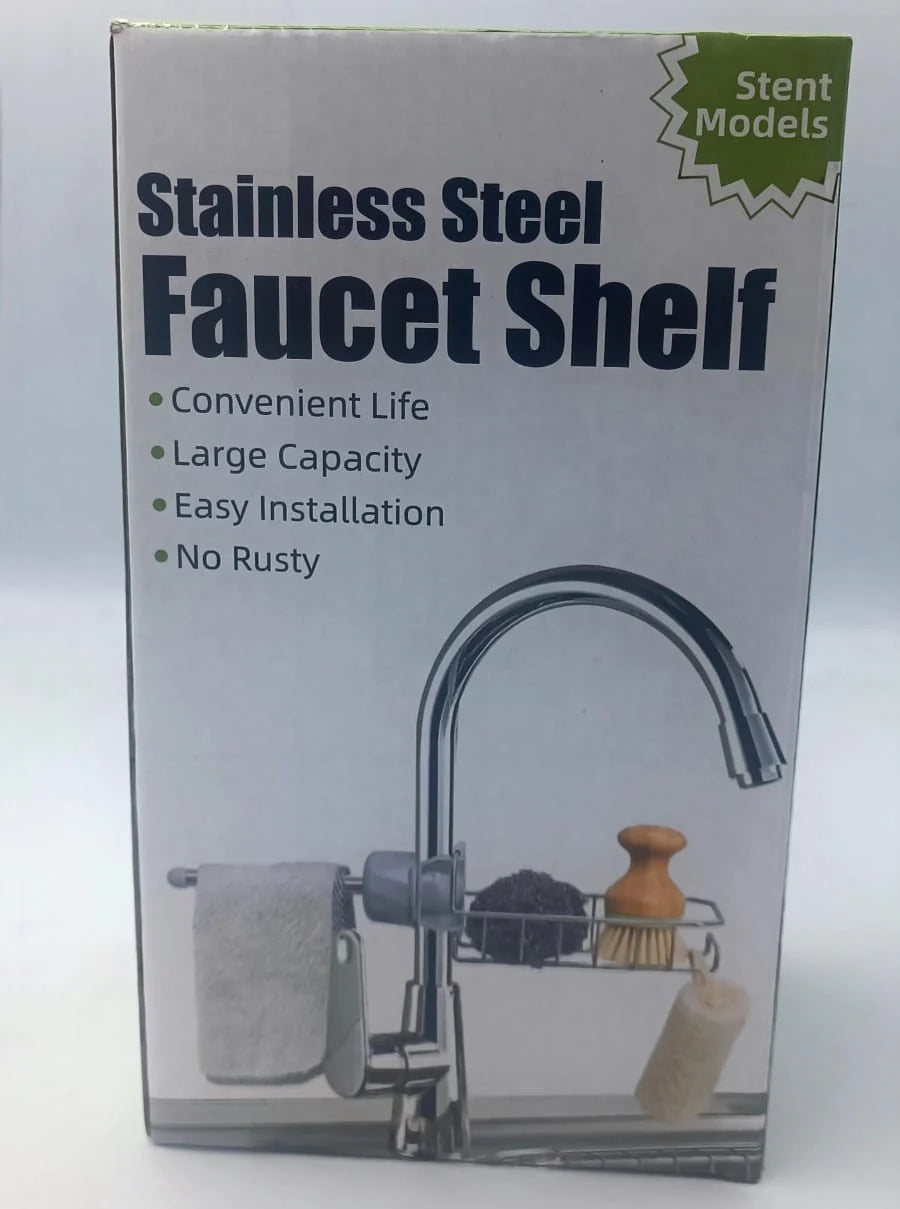 Stainless Steel Faucet Shelf - Describings
