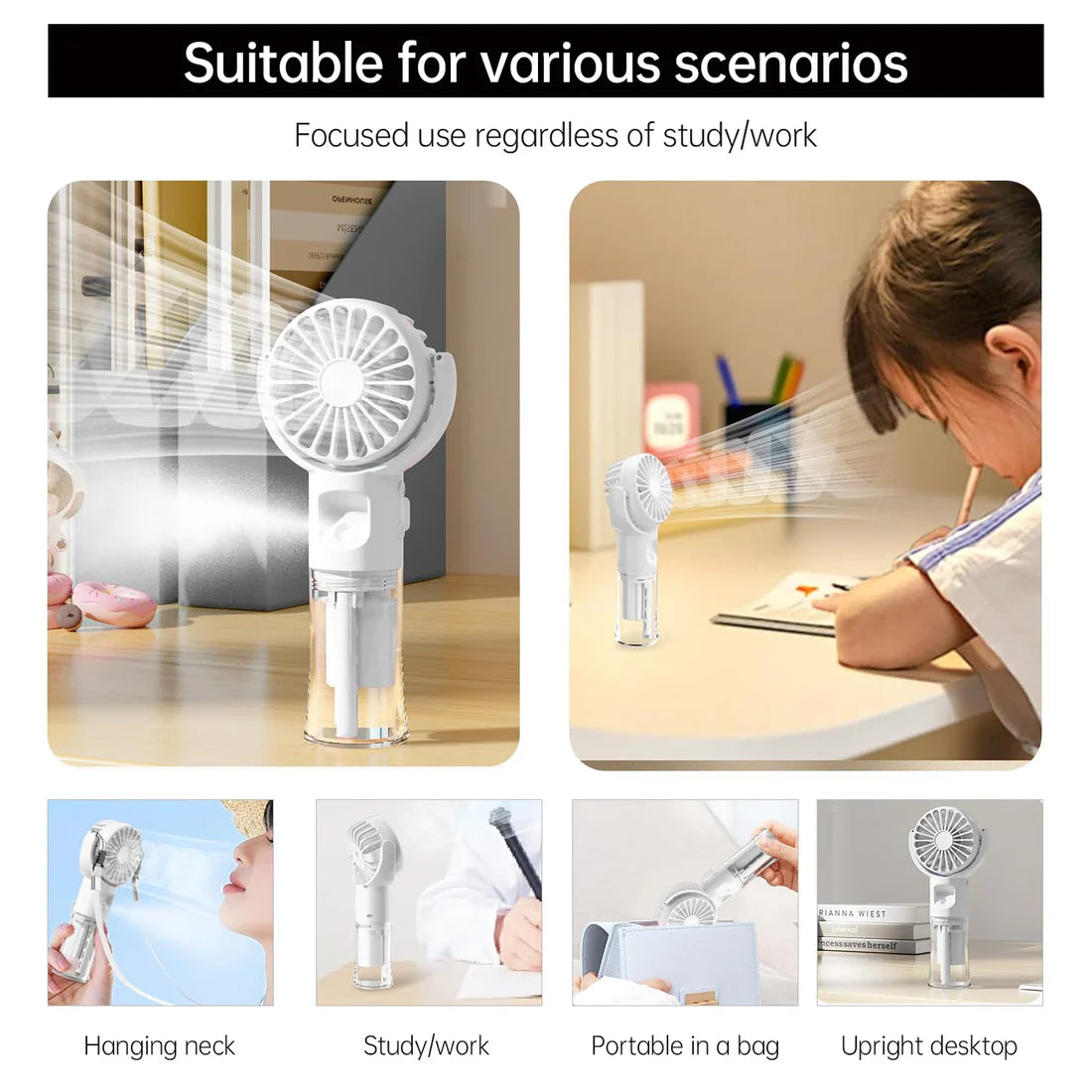 Steering Spray Fan - Describings