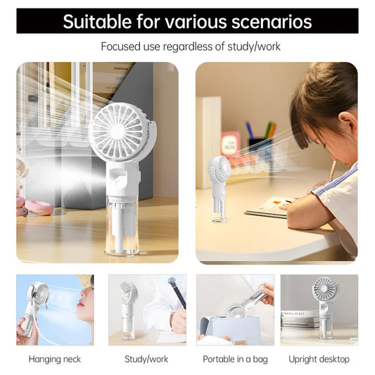 Steering Spray Fan - Describings