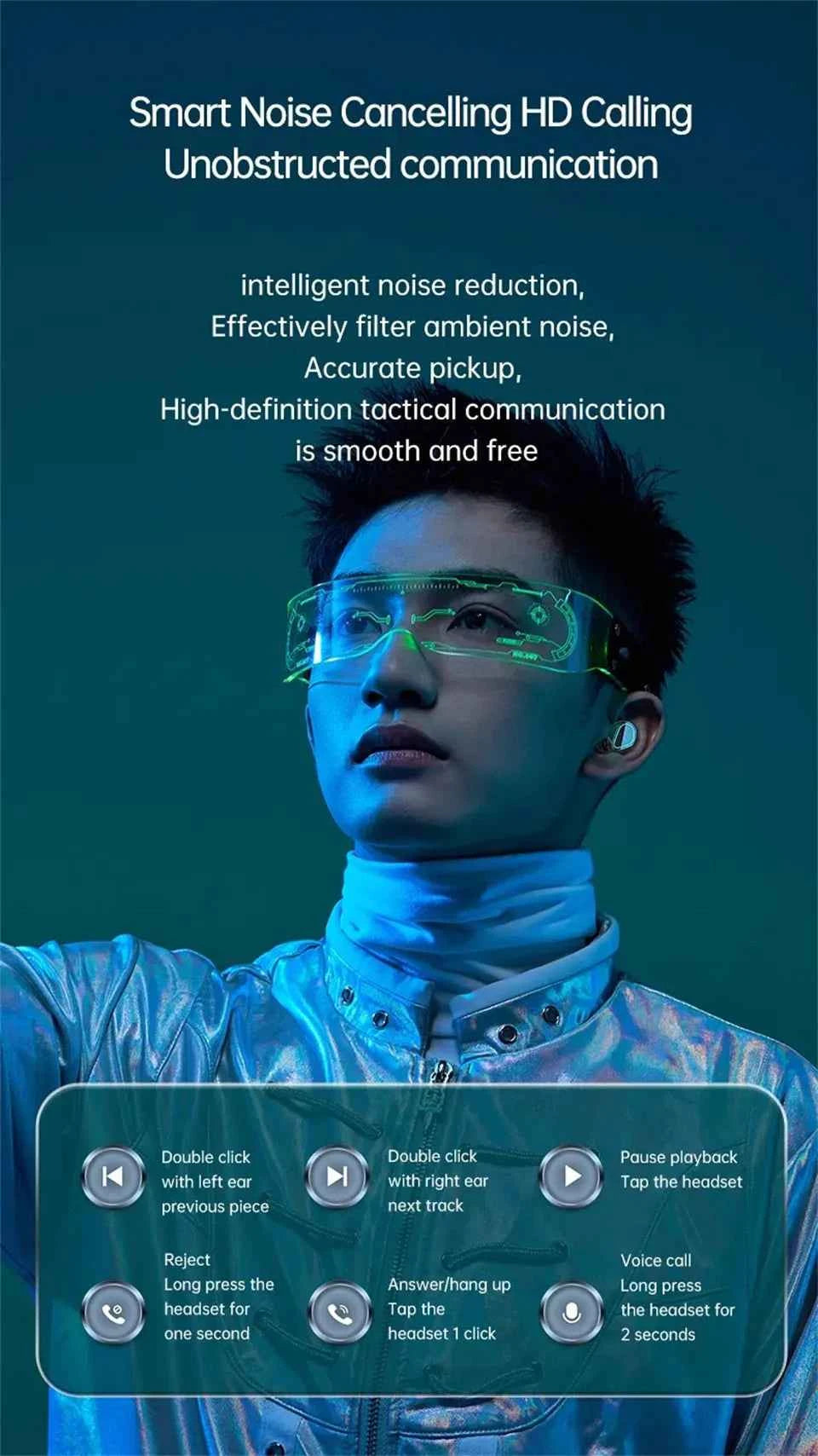 M30 TWS Wireless Earphones - Describings