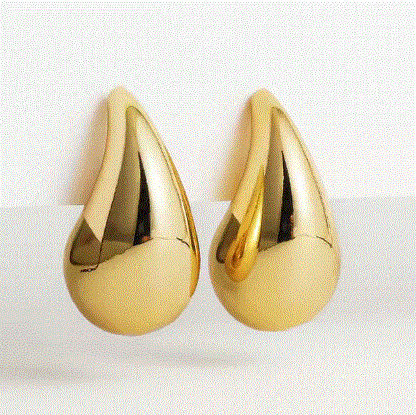 Women's Teardrop Earrings - Describings