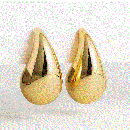 Women's Teardrop Earrings - Describings