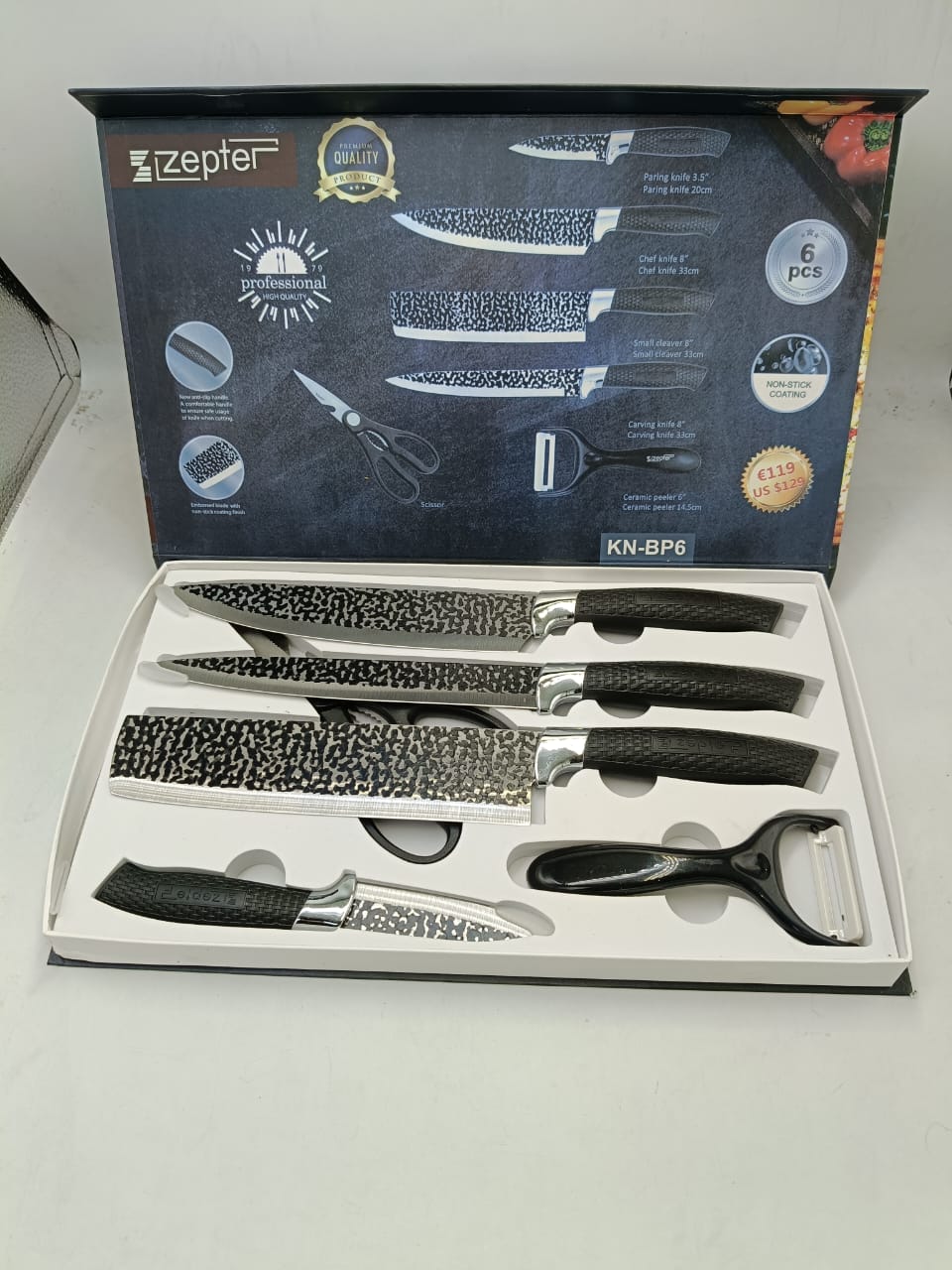 Zepter - Knife Set - Describings