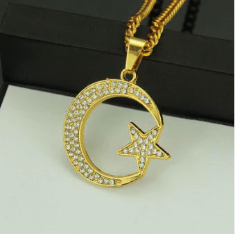 Zircon Moon and Star Set - Describings