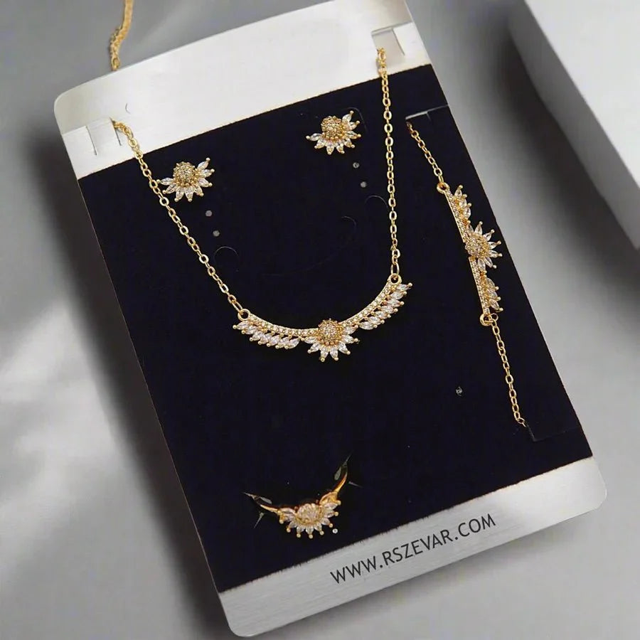 Zirconia Pendant Set - Describings