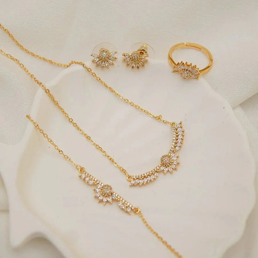 Zirconia Pendant Set - Describings