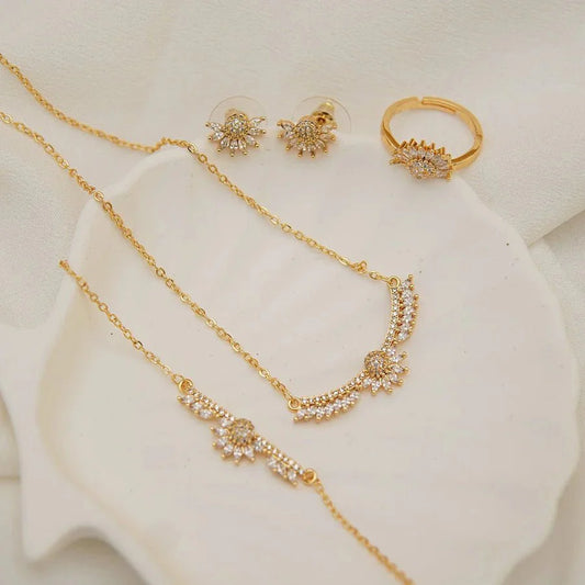 Zirconia Pendant Set - Describings